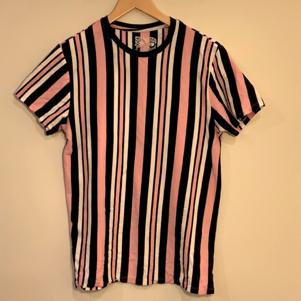 San Francisco Men's striped T-shirt size medium